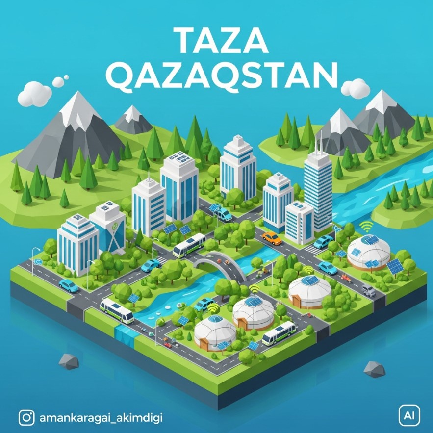  Тазалықты сақтау, табиғатты қорғау – әрқайсымыздың міндетіміз.