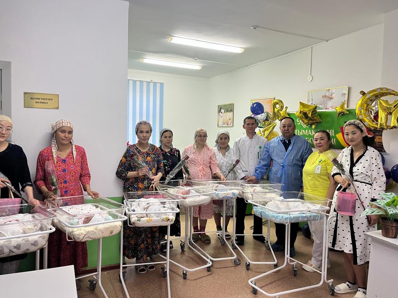 ШАҢЫРАҚ КҮНІ: АРАЛДА 10 СӘБИ ДҮНИЕГЕ КЕЛДІ