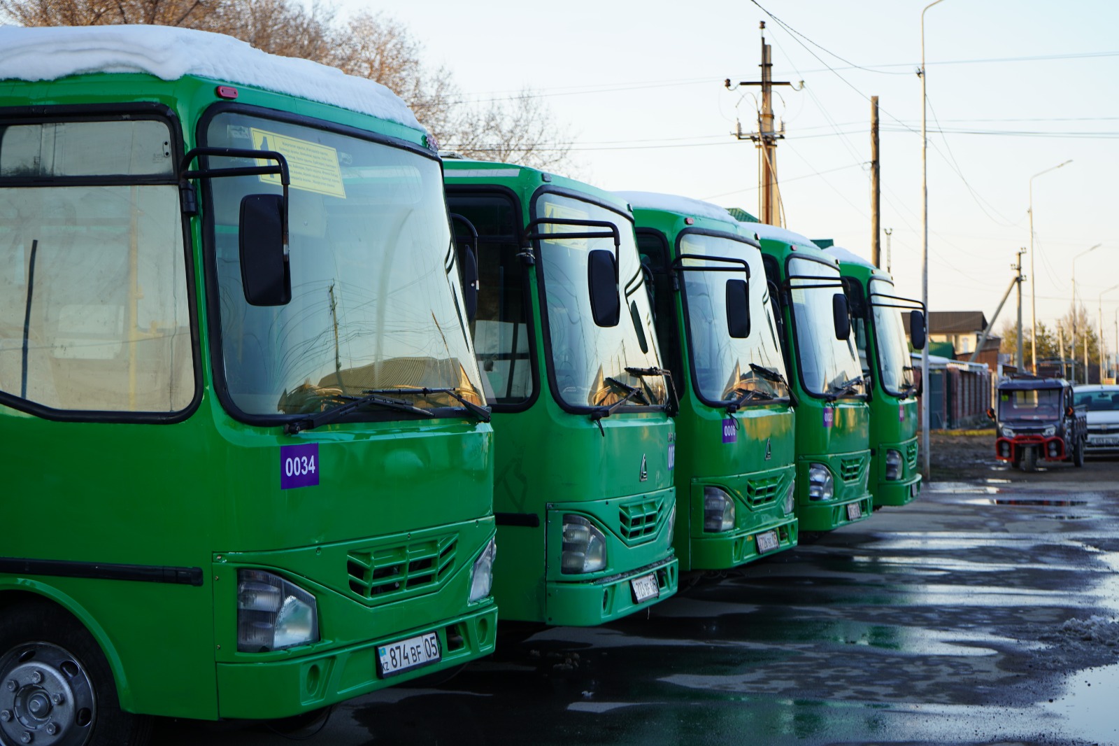 Алатау қаласында жаңа қоғамдық көлік маршруттары іске қосылды