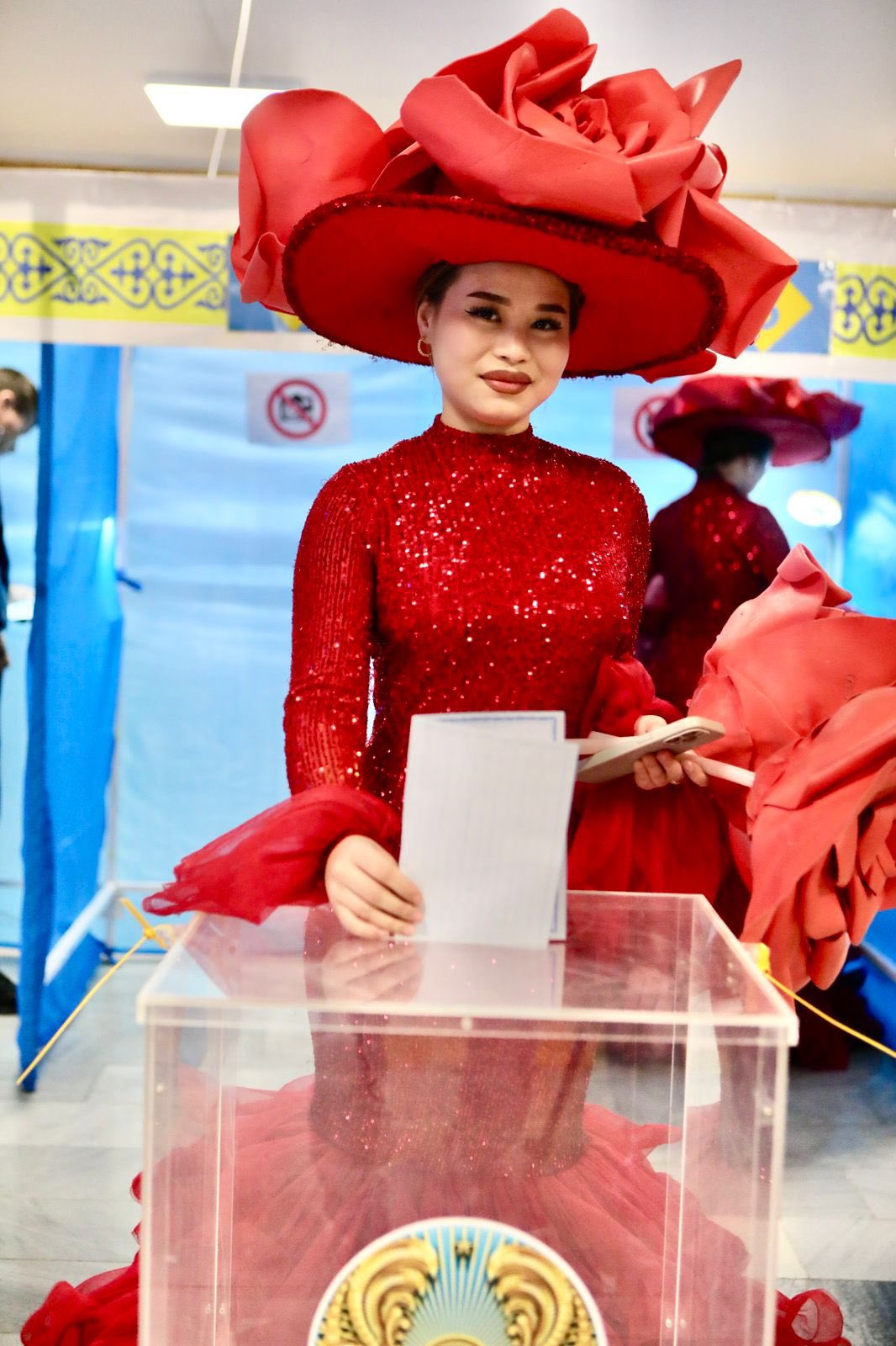 ТҮРКІСТАН ҚАЛАСЫНДА «ГҮЛДЕР ПАТШАЙЫМЫ» РЕФЕРЕНДУМҒА ҚАТЫСТЫ