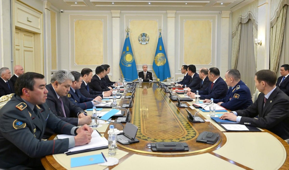 Мемлекет басшысы Қазақстан Республикасы Қауіпсіздік Кеңесінің отырысын өткізді.