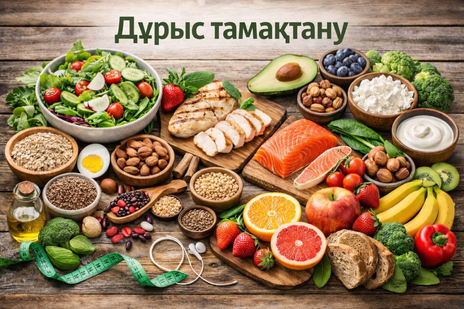 Дұрыс тамақтану – денсаулықтың кепілі!