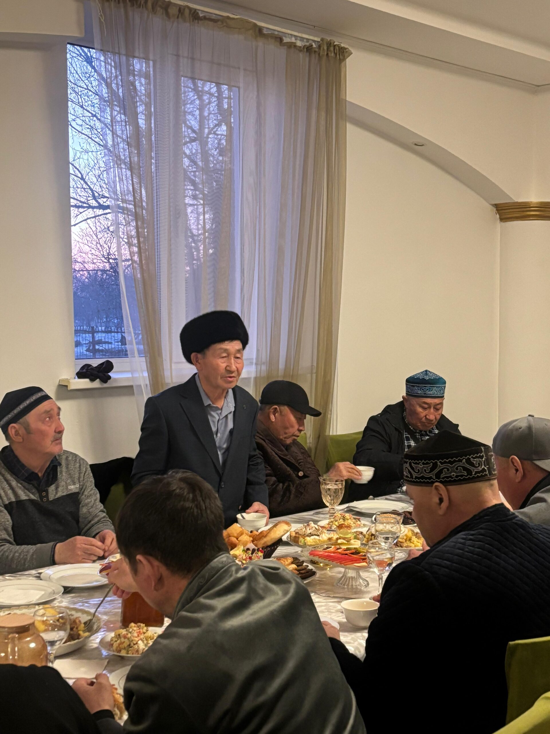 Есет батыр ауылында ауызашар берілді