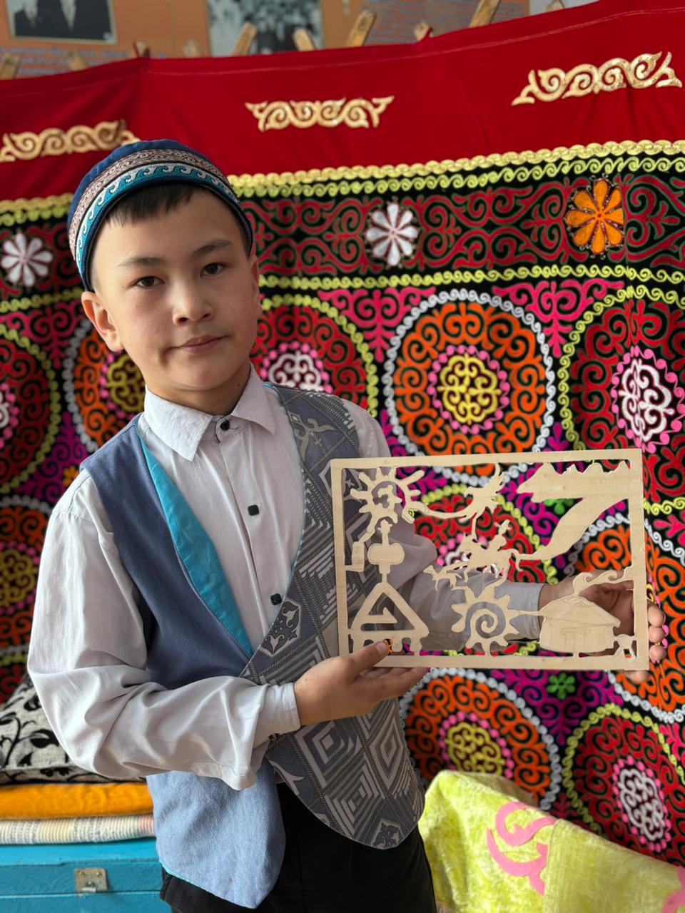 Ұлттық мұра – шебер қолтаңбада