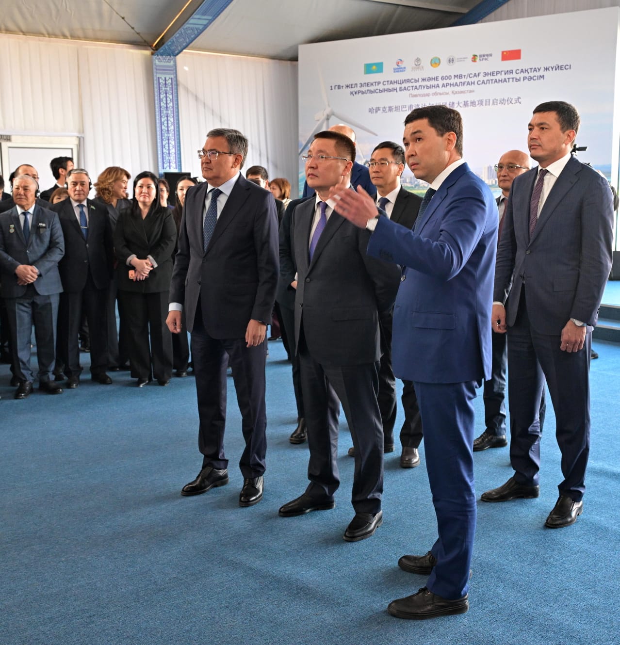 Павлодар облысында Қазақстандағы ең ірі энергетикалық жобалардың бірі – қуаты 1 ГВт болатын, энергия жинақтау жүйесімен жабдықталған жел электр станциясының құрылысы басталды