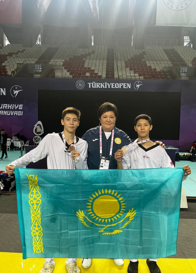 Абай облысының таеквондошылары “Turkiye Open” халықаралық турнирінде жүлдегер атанды