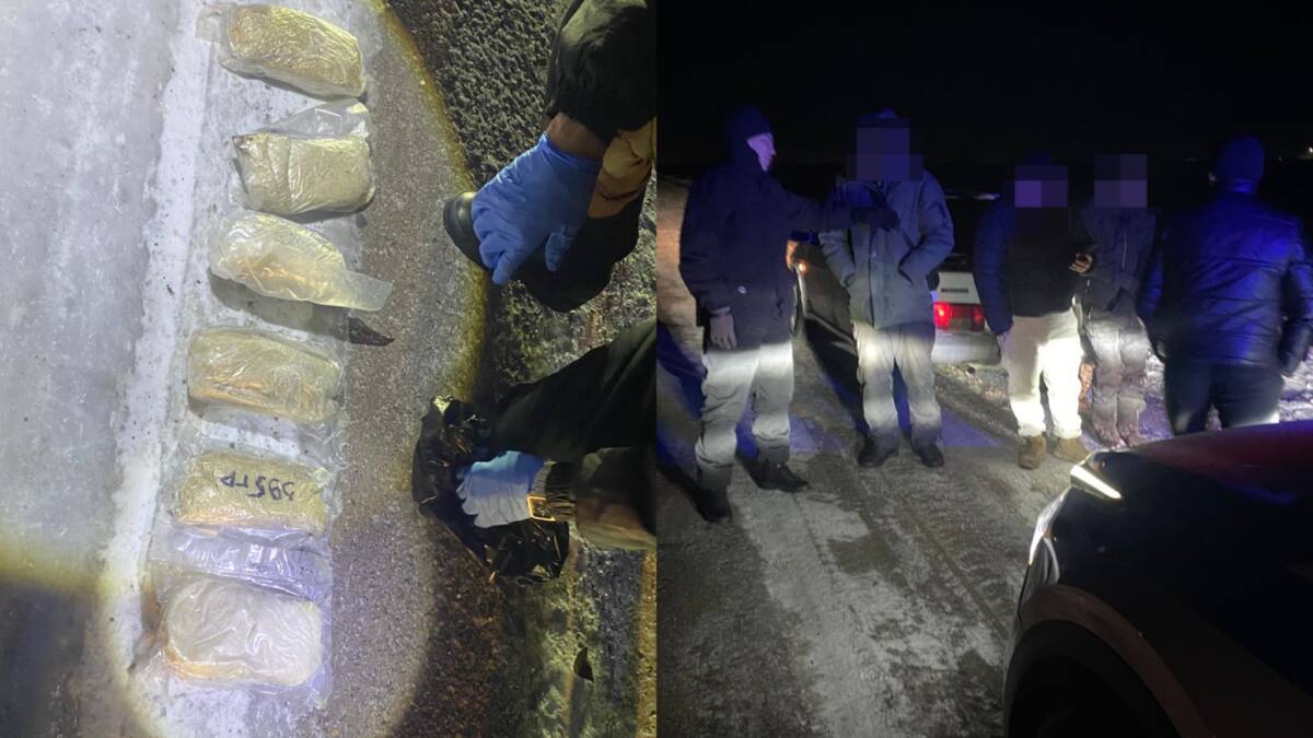 Қарағандыда такси жүксалғышынан үш келіге жуық есірткі табылып, ірі тасымалдаушы ұсталды