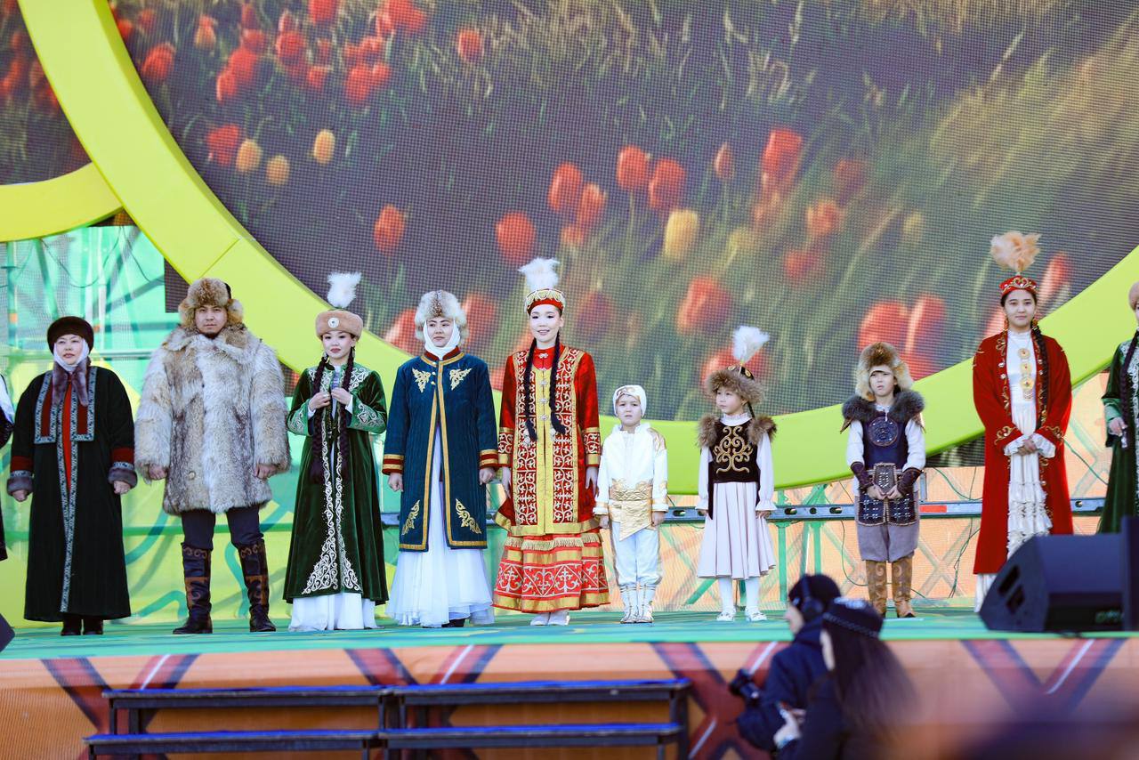 Ақтөбеде өткен ұлттық киім байқауына барлық ауданнан қатысушылар жиналды
