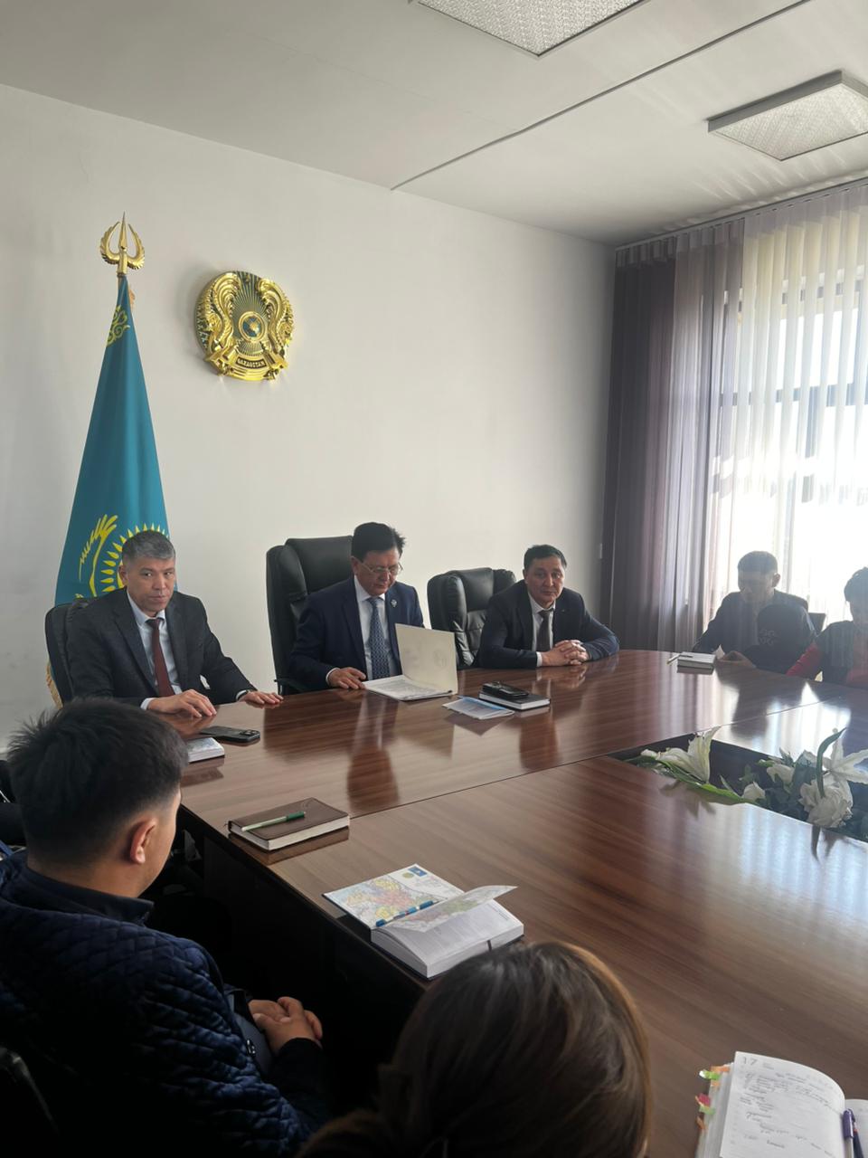 Ветеринария басқармасында Әдеп жөніндегі уәкілмен кездесу өтті