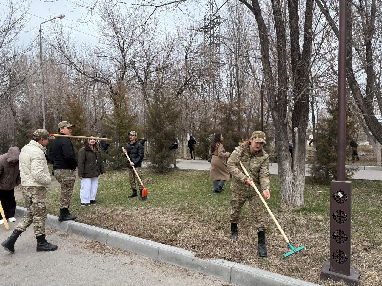 ЖАМБЫЛ ОБЛЫСЫНДА «ТАЗА ҚАЗАҚСТАН» АКЦИЯСЫ АЯСЫНДА «ТАЗА САЯБАҚ» ШАРАСЫ ӨТТІ