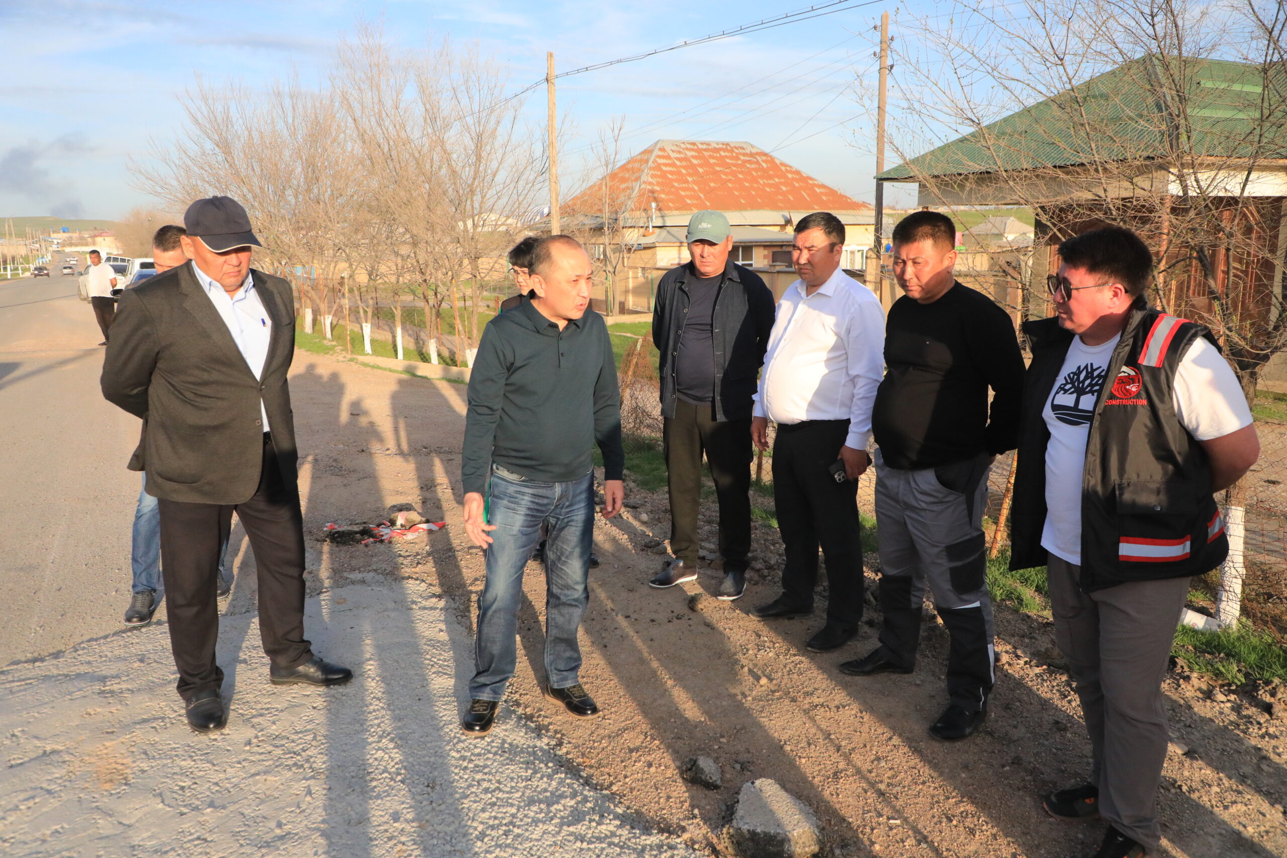 САРЫАҒАШ: ДАРБАЗА–ЕРДӘУІТ ЖОЛЫНЫҢ ЖАЙ-КҮЙІ  ПЫСЫҚТАЛДЫ