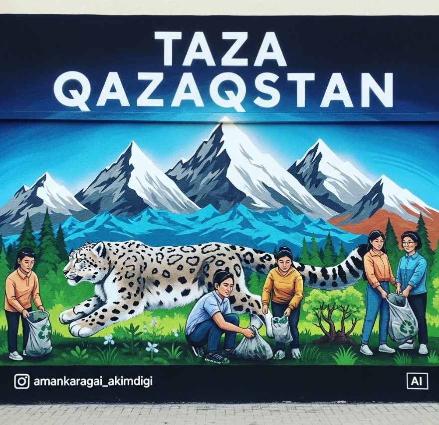 Әрбір қазақстандық табиғатты қорғауға өз үлесін қоса алады.