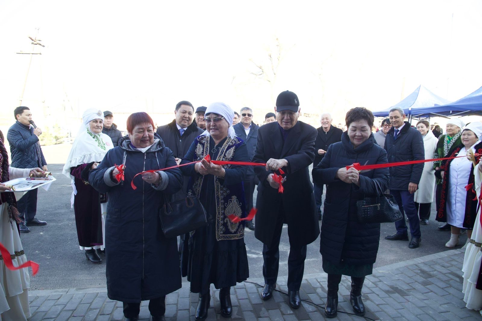 Жамбыл ауданының Шиен ауылында жаңа әлеуметтік нысандар пайдалануға берілді