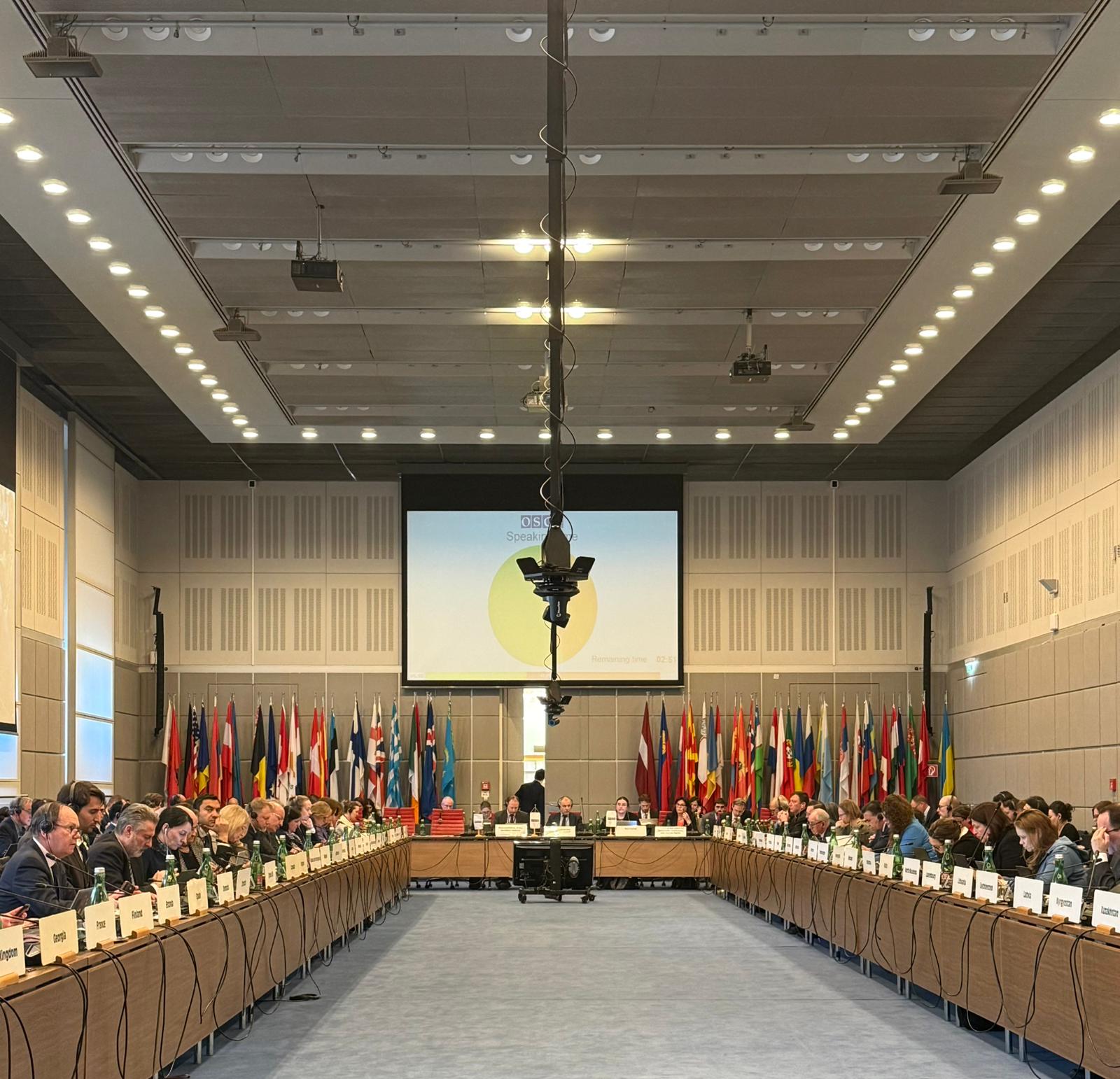 ЕҚЫҰ-да Қазақстанның жаңа Конституциясын қабылдау жөніндегі референдумның қорытындылары хабардар етілді