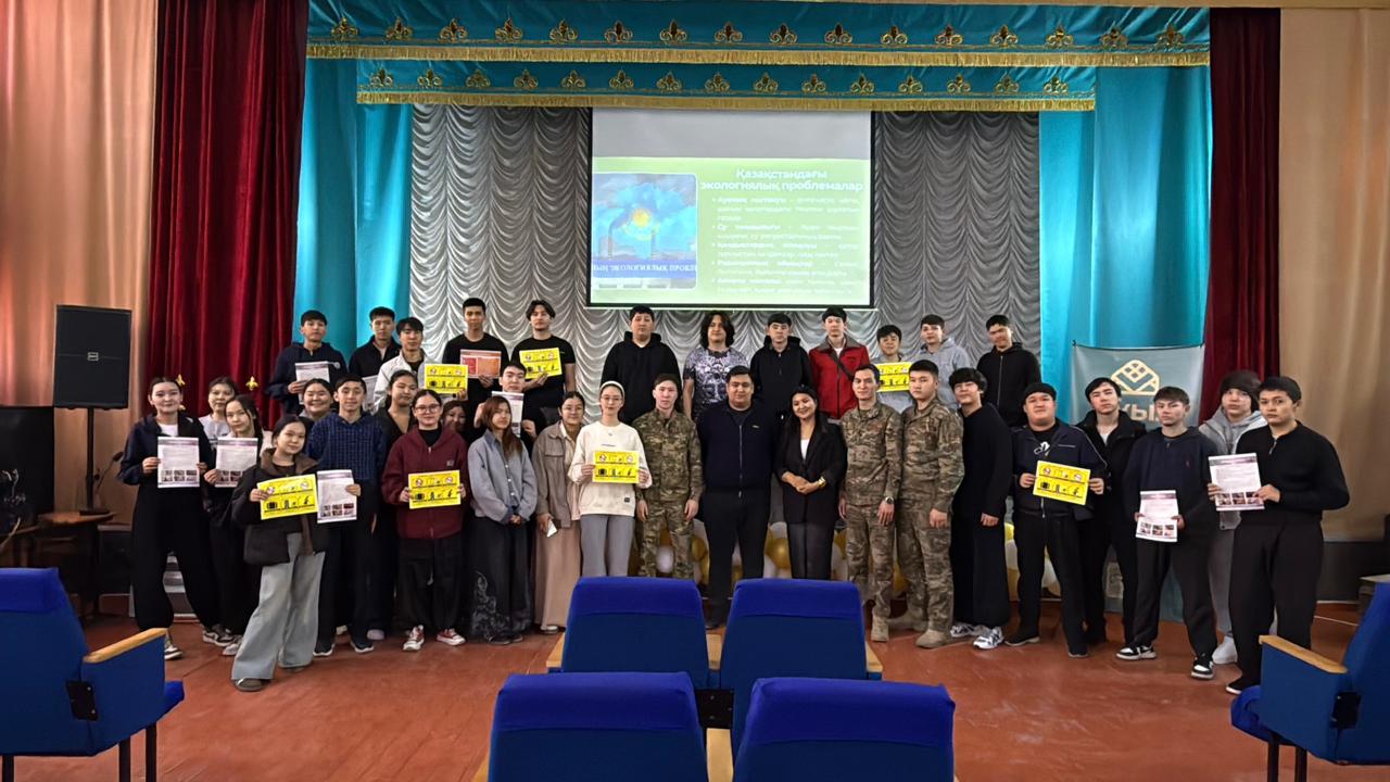 Алматы облысында азаматтық қорғаныс айлығы аясында қауіпсіздік бойынша ашық сабақ өтті