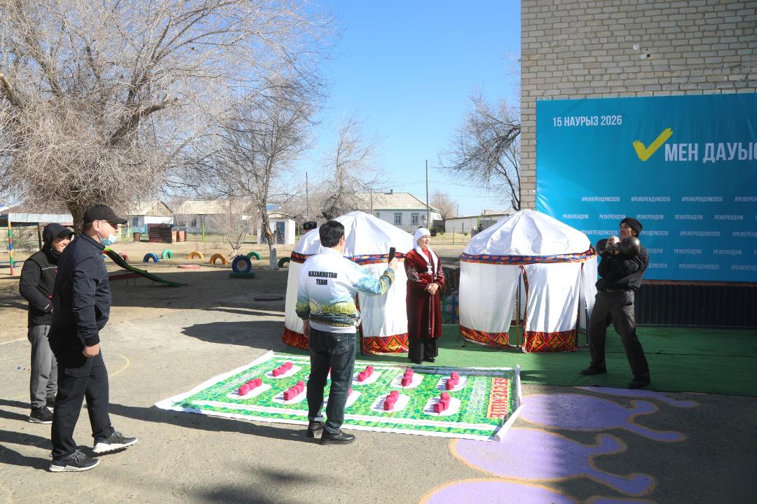 Аудан әкімі Республикалық референдумда өз таңдауын жасады