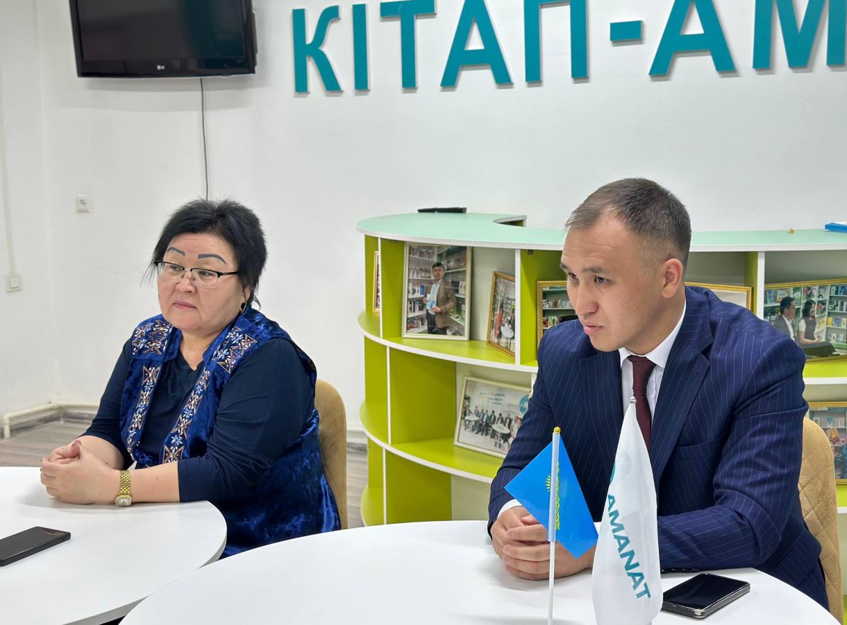 Аудан кітапханашыларымен «Референдум нәтижелері: олардың қоғам үшін маңызы» тақырыбында семинар өтті