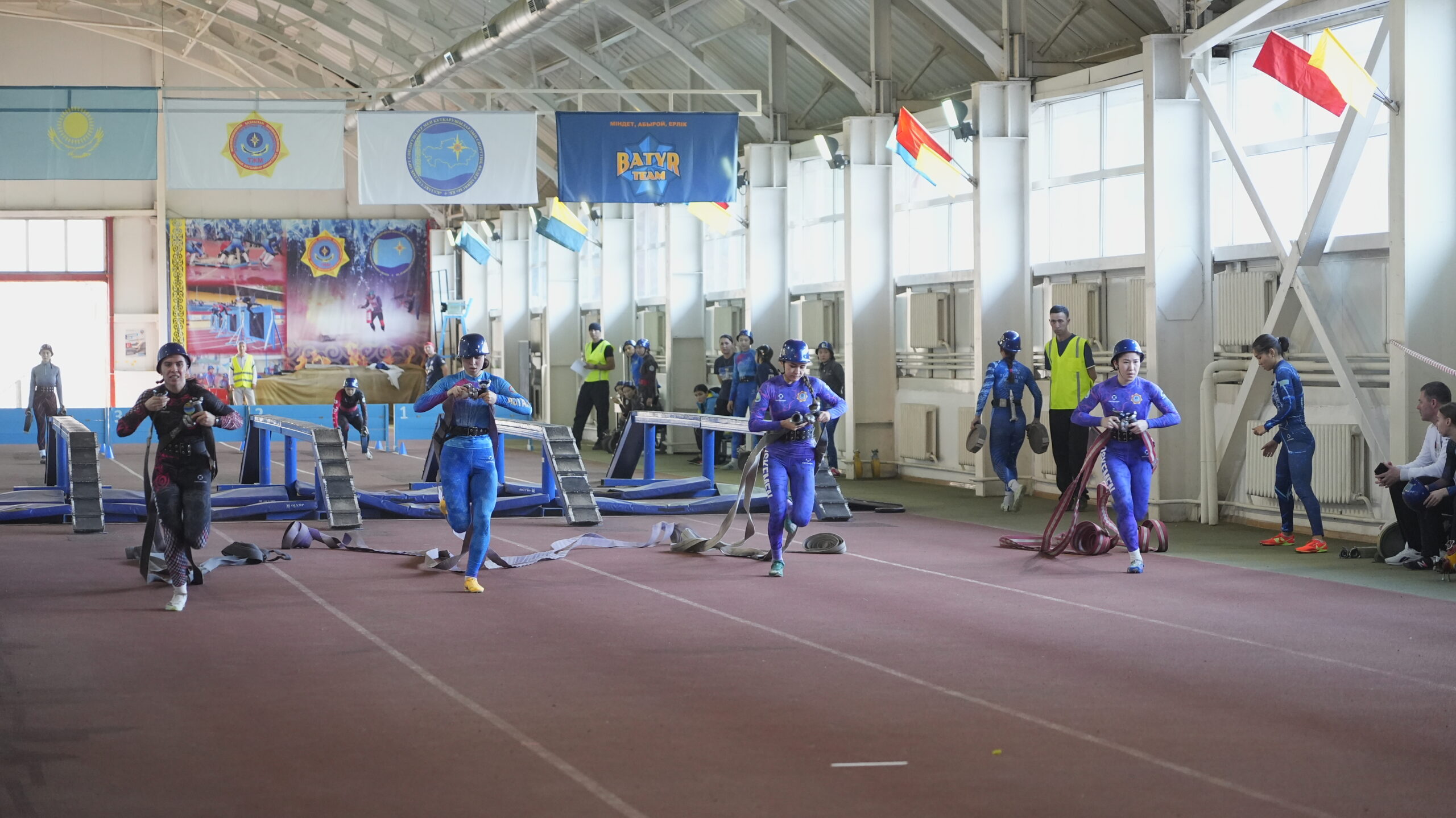 Өрт сөндіру-құтқару спорты кубогына арналған екінші кезеңнің қорытындысы