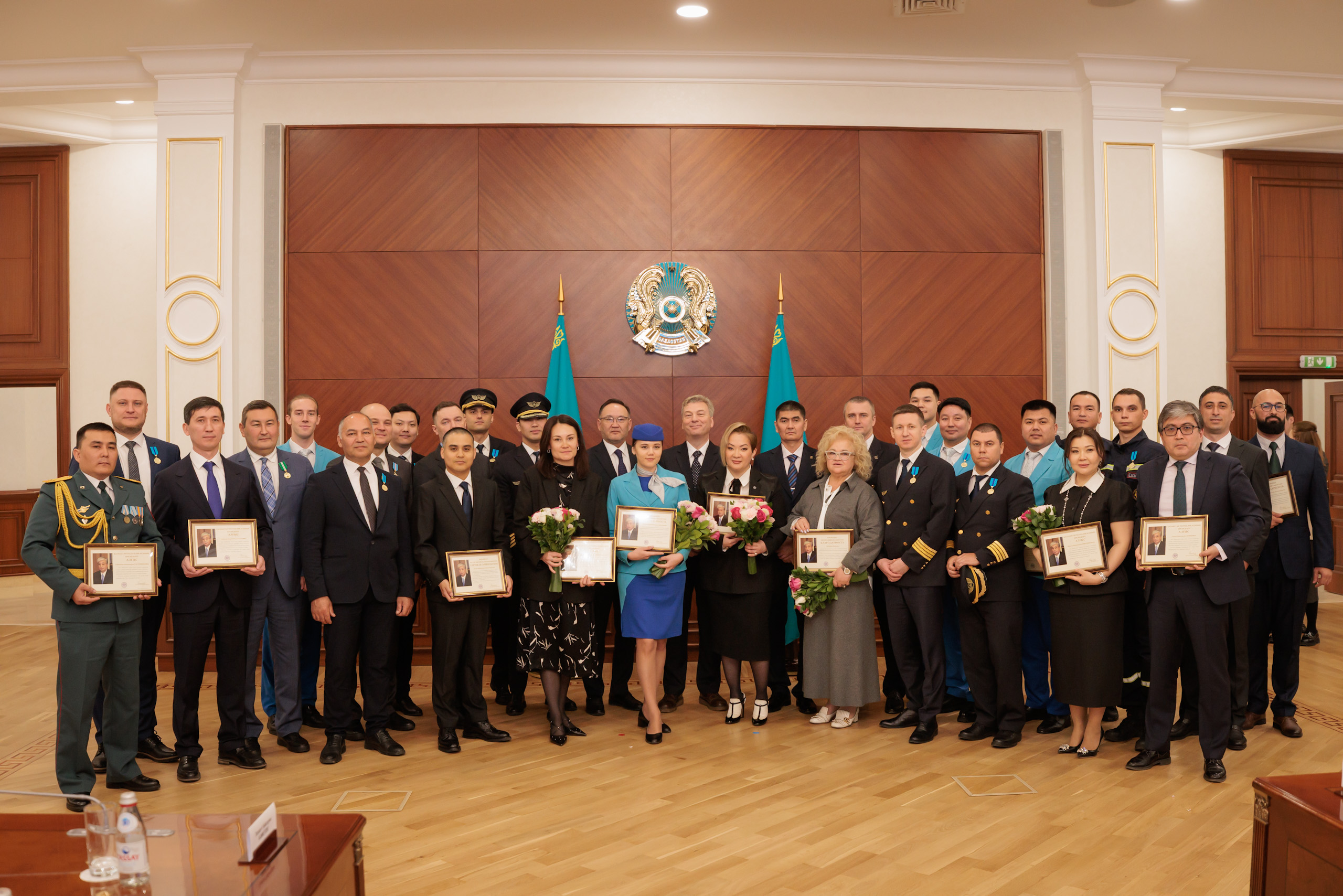 ТЖМ қызметкерлері мемлекеттік наградалармен марапатталды