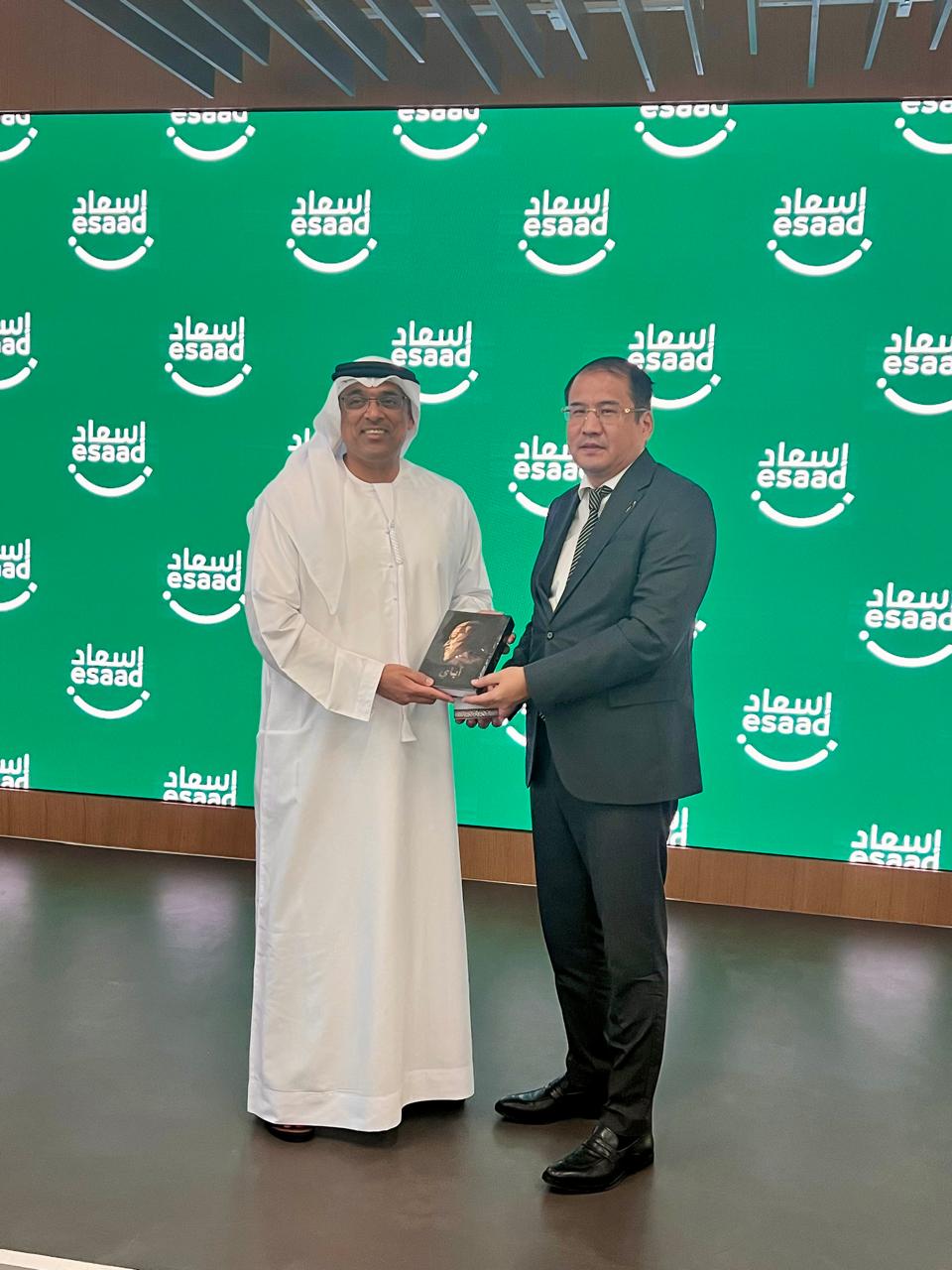 Дубай полициясының «Esaad» орталығының директоры Салах Мохаммед Әл Марзукимен кездесу өтті.