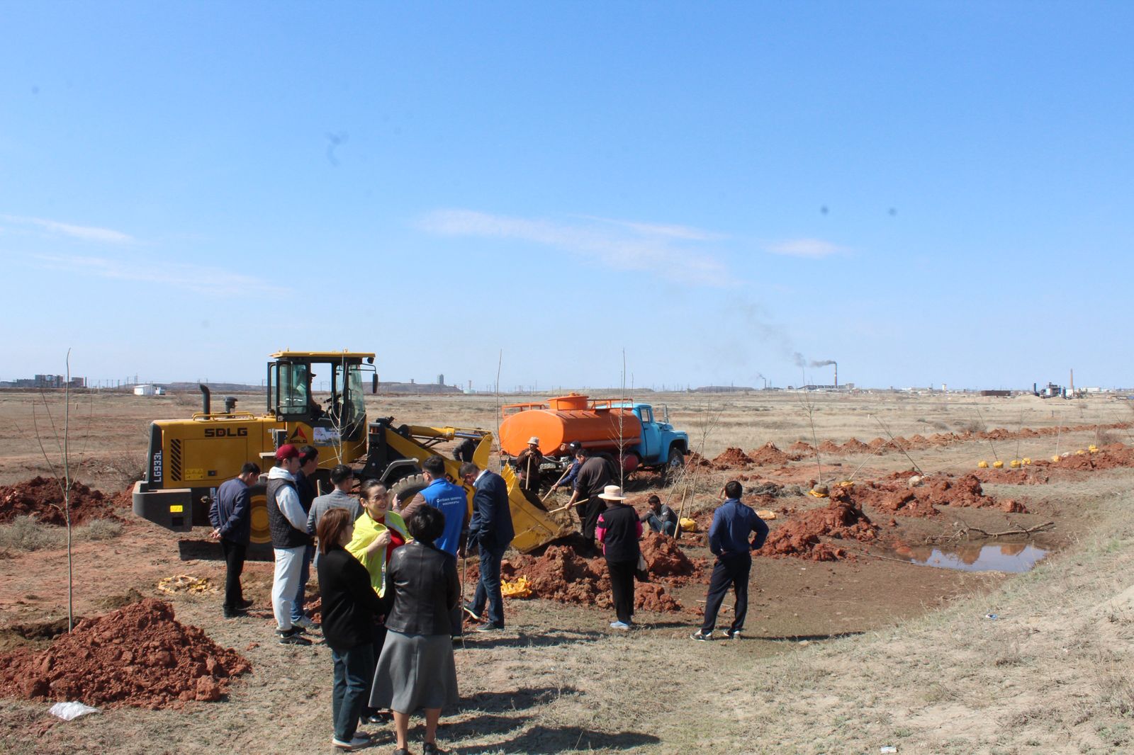 Қаланың кіреберісін абаттандыру және көркейту мақсатында «Жасыл дәліз» жобасы жүзеге асырылуда