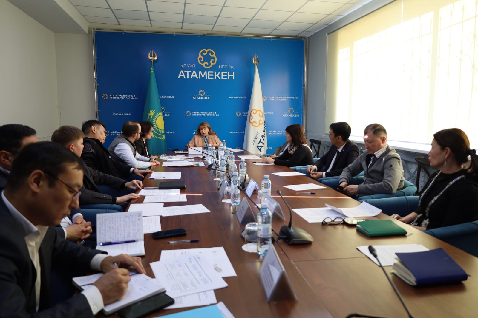 Бизнесті қолдау және заң үстемдігі: Ұлытауда ведомствоаралық кеңес өтті