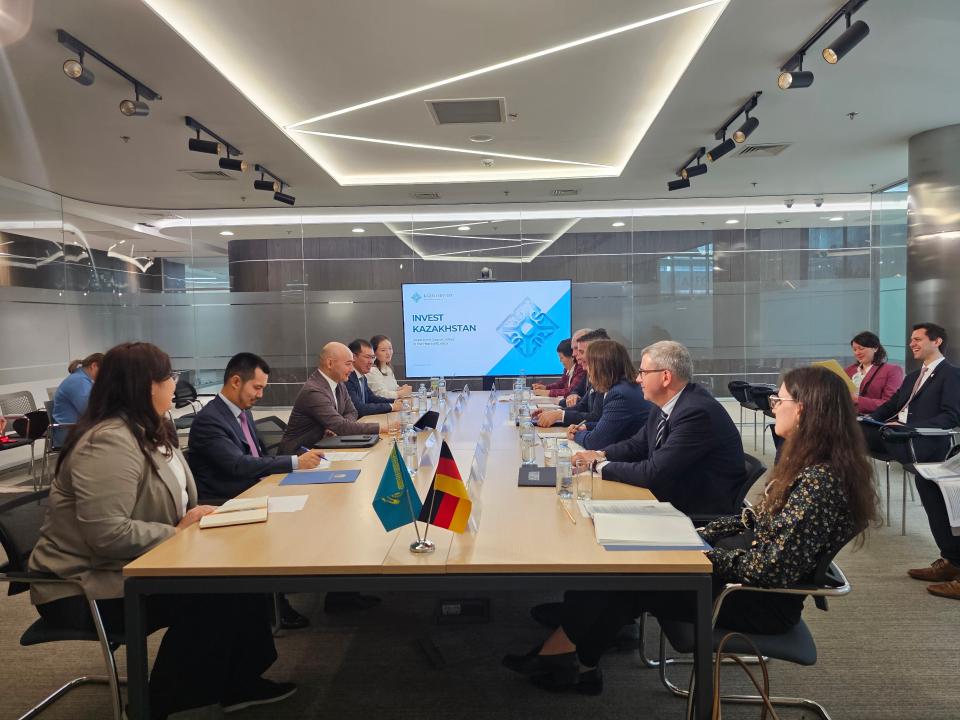Астанада Қазақстан-Бавария өнеркәсіптік кооперациясын дамытуы талқыланды