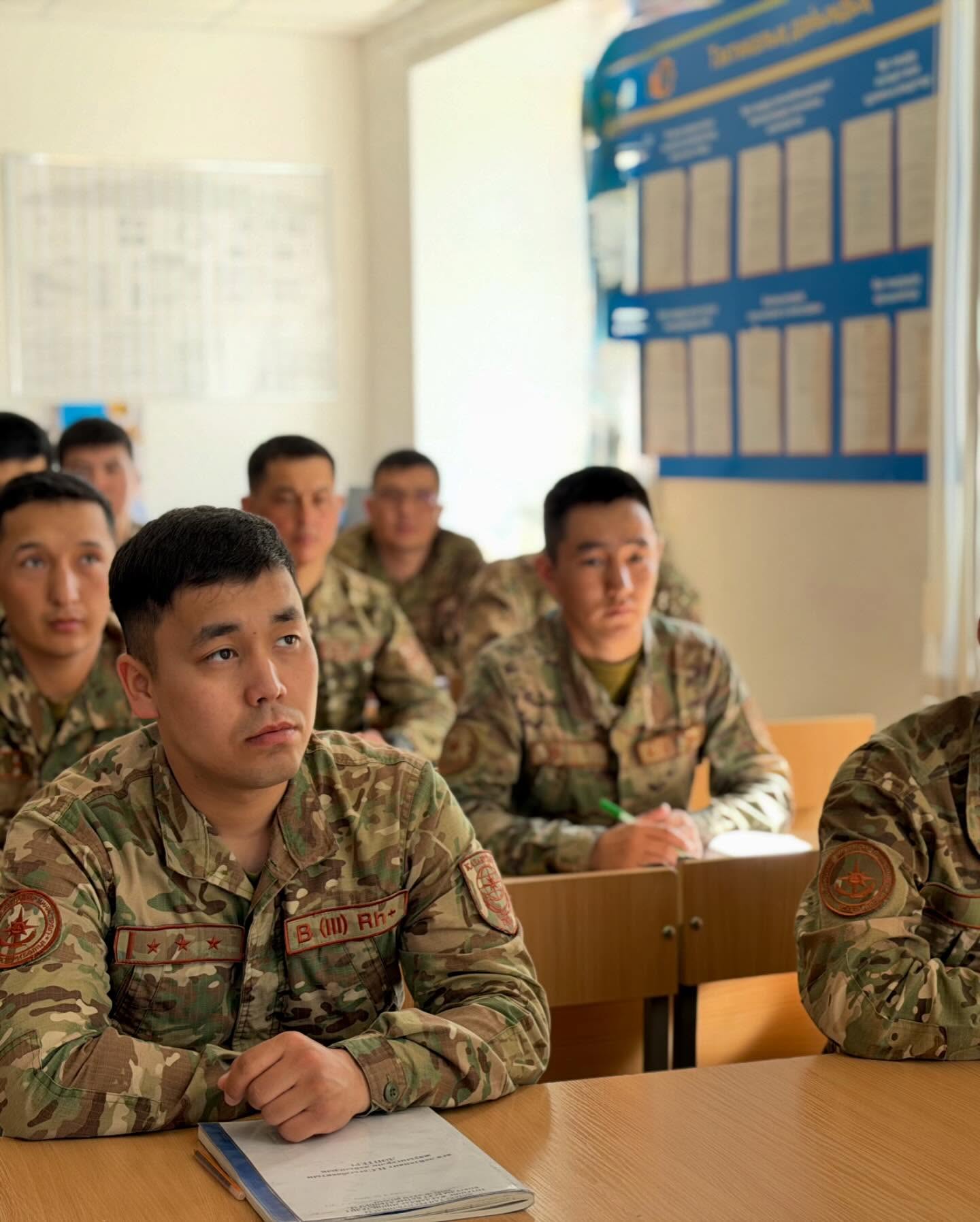 Көкіұлы Есет батыр атындағы 20982 әскери бөлімінде ағылшын тіл курсының кезекті сабағы өтті.