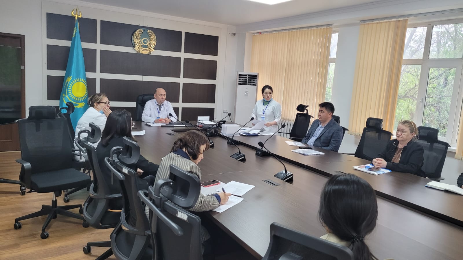 Дәрігерлік –консультациялық комиссияларының төрағаларымен, емдеу мекемелері мамандарының қатысуымен семинар-кеңес өткізілді
