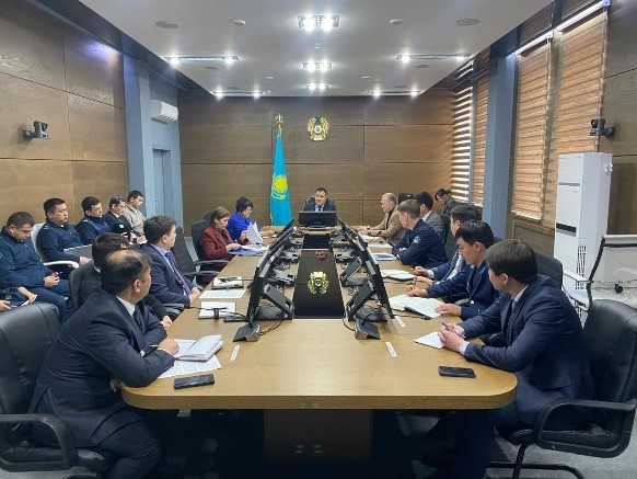 Шымкентте терроризмге қарсы комиссияның жұмыс тобының кезекті отырысы өтті