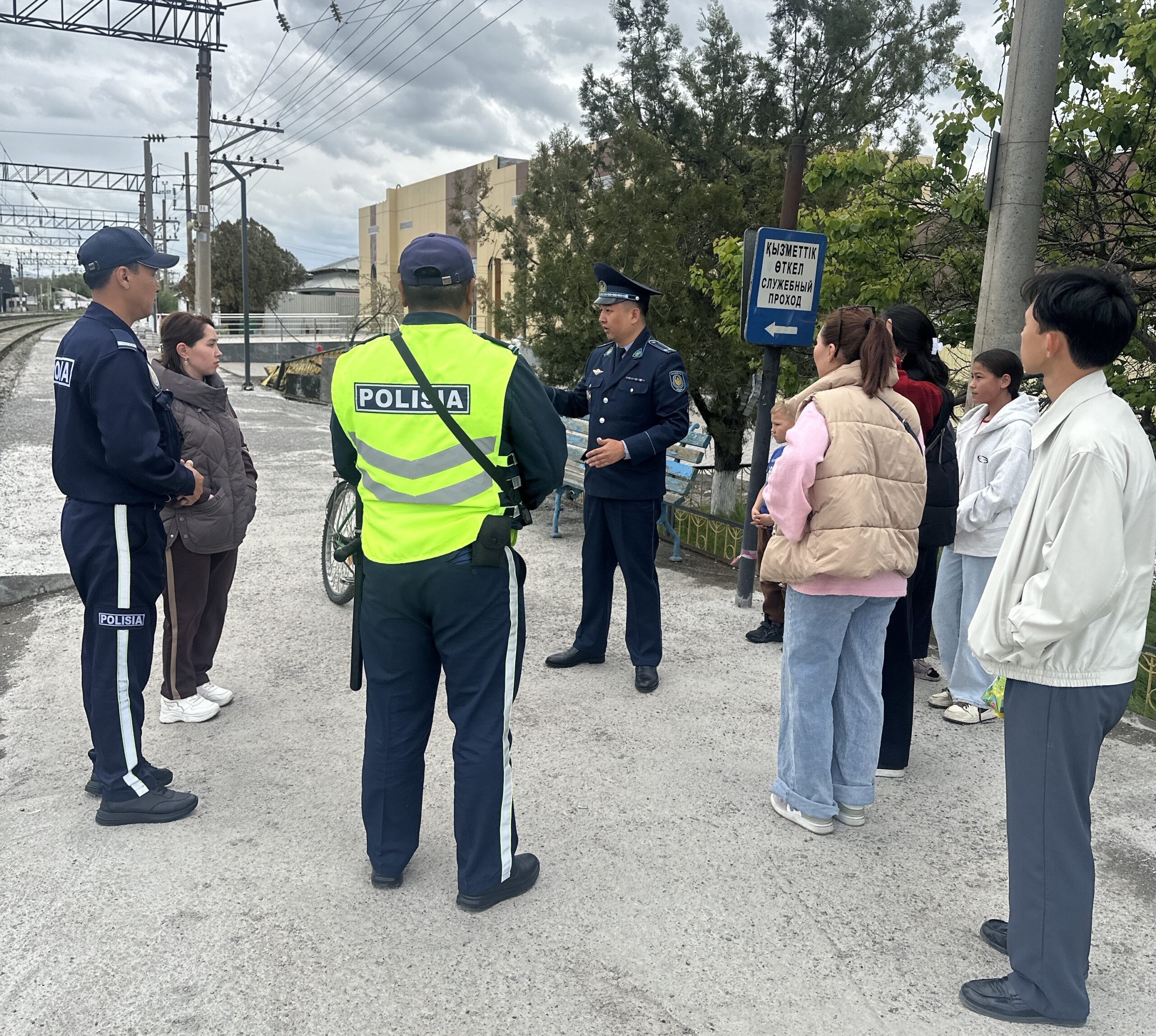 Шымкент станциясында «Профилактика күні» іс-шаралары өткізілуде