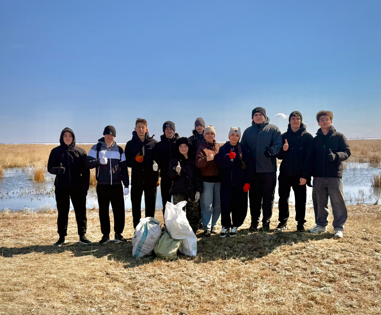 Сарыкөл ауданында «Таза су – таза болашақ» экологиялық акциясы өтті