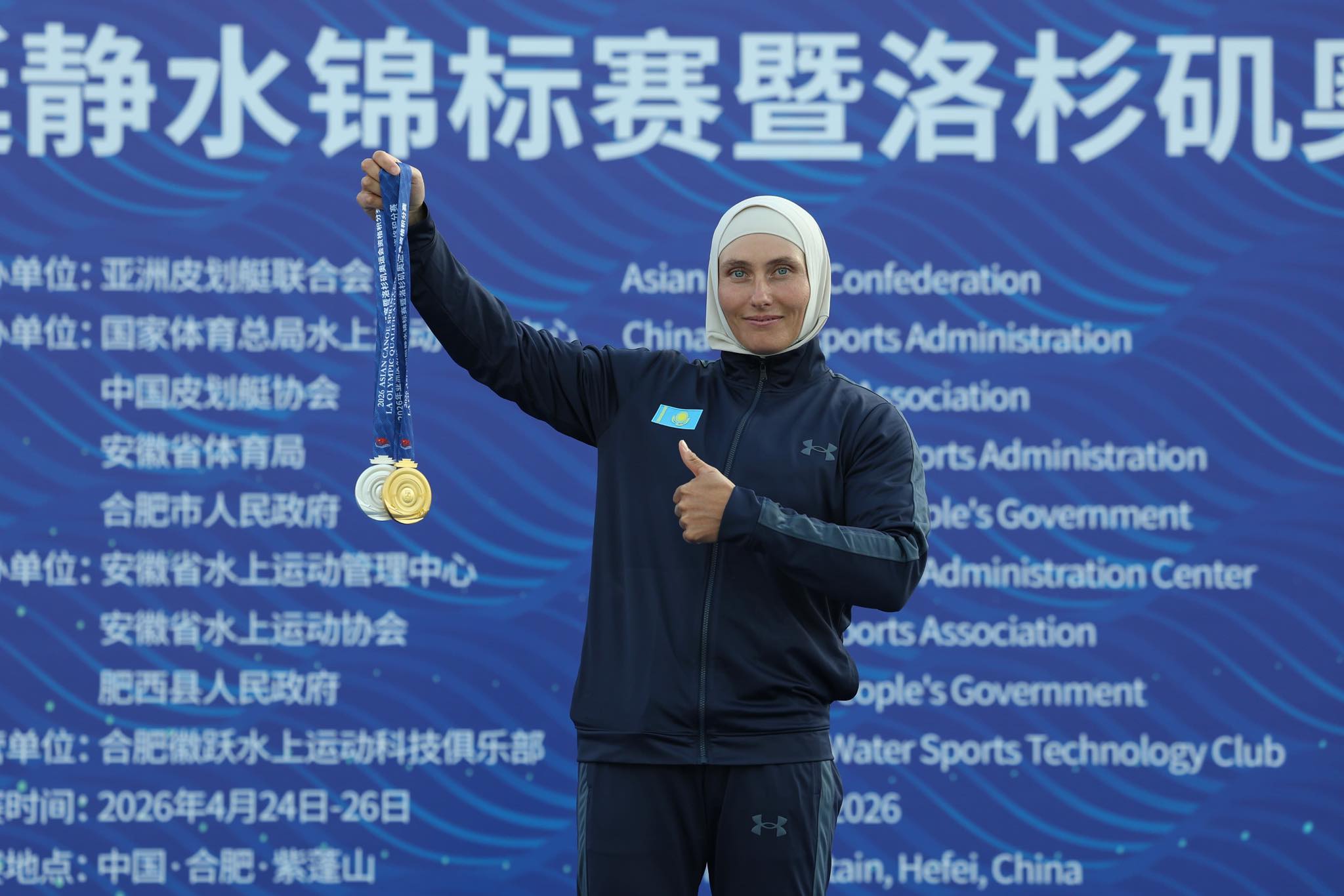 Түркістандық тәжірибелі Ольга Шмелёва Олимпиадаға рейтингтік Азия чемпионатында алтын, күміс медаль жеңіп алды