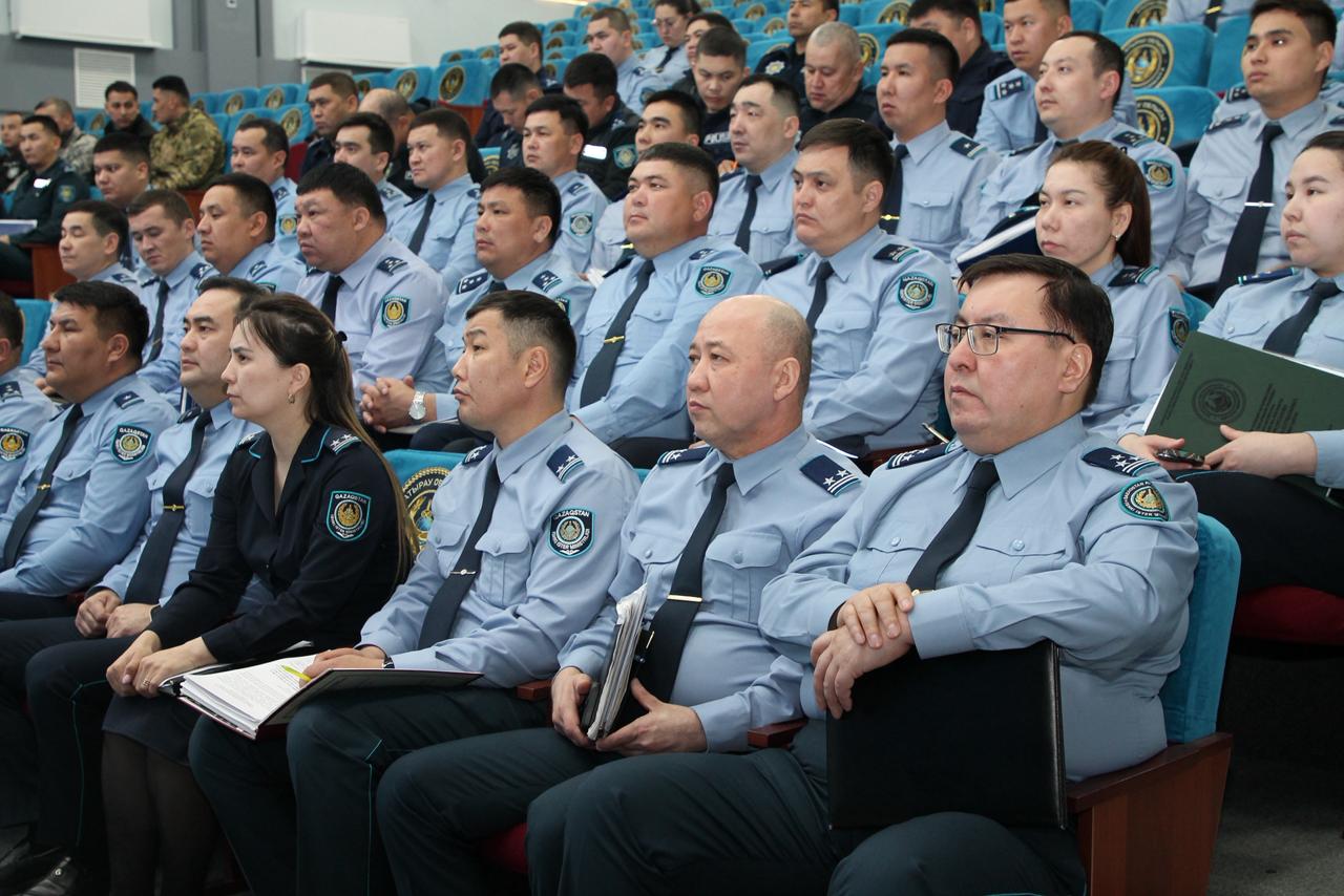 Департаментте қоғамдық қауіпсіздікті қамтамасыз ету мәселелері талқыланды