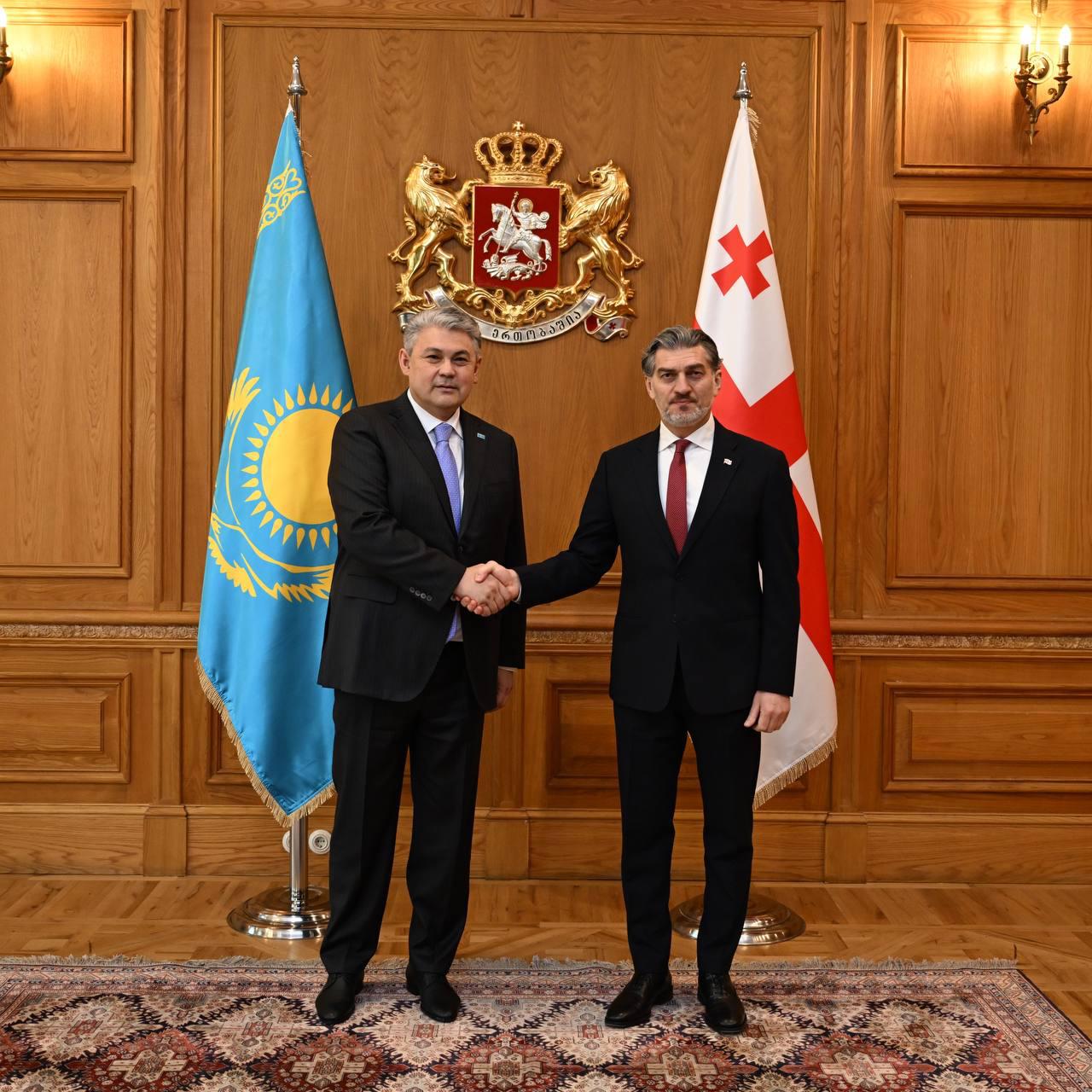 Қазақстан мен Грузия стратегиялық әріптестікті практикалық мазмұнмен толықтыру ниетін растады