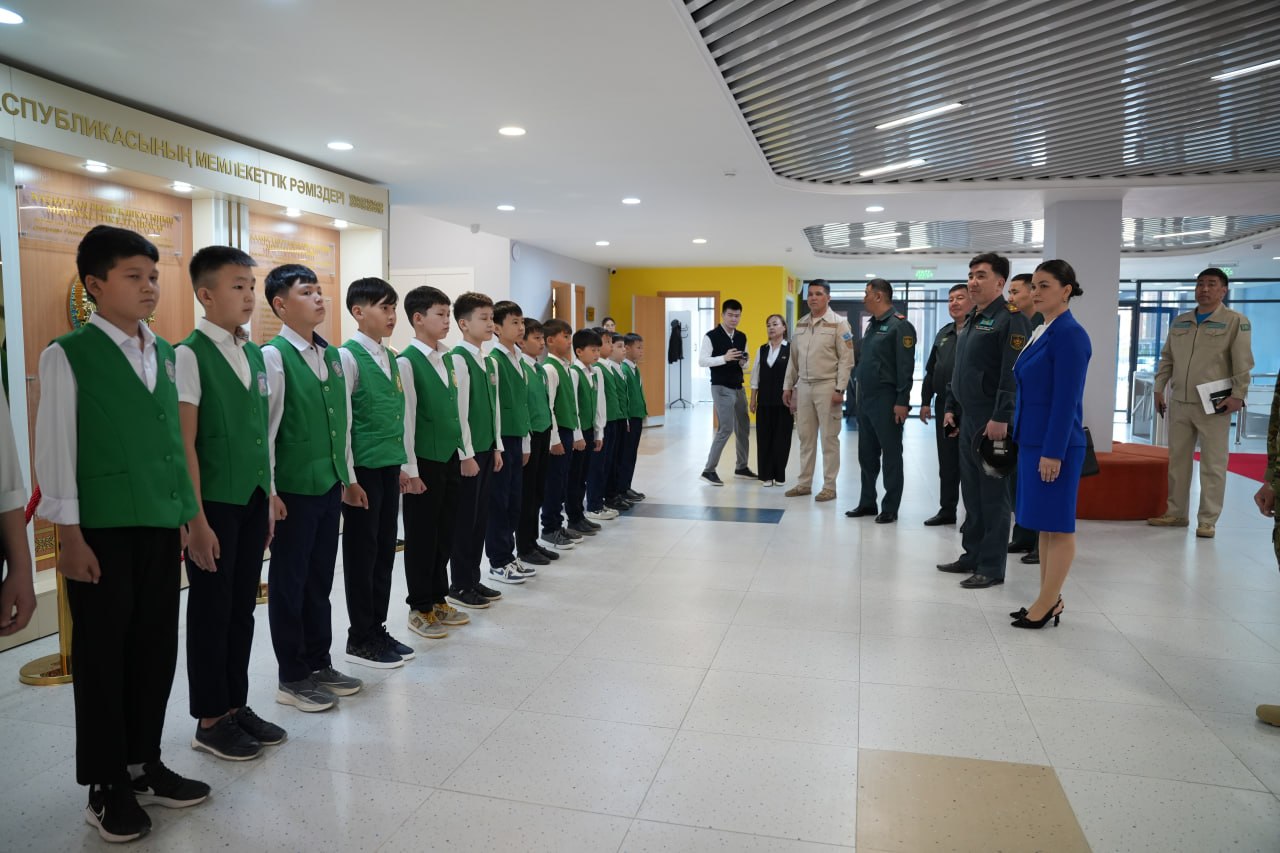 Қызылордада өткен патриоттық акцияға мыңнан астам оқушы қатысты