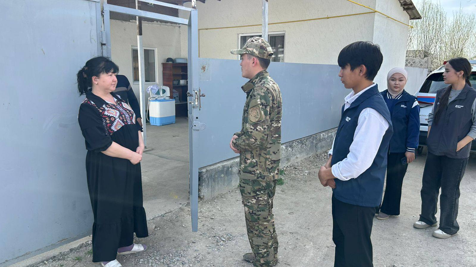 Тараз тұрғындарымен қауіпсіздік ережелерін сақтау  бойынша профилактикалық шара өтті