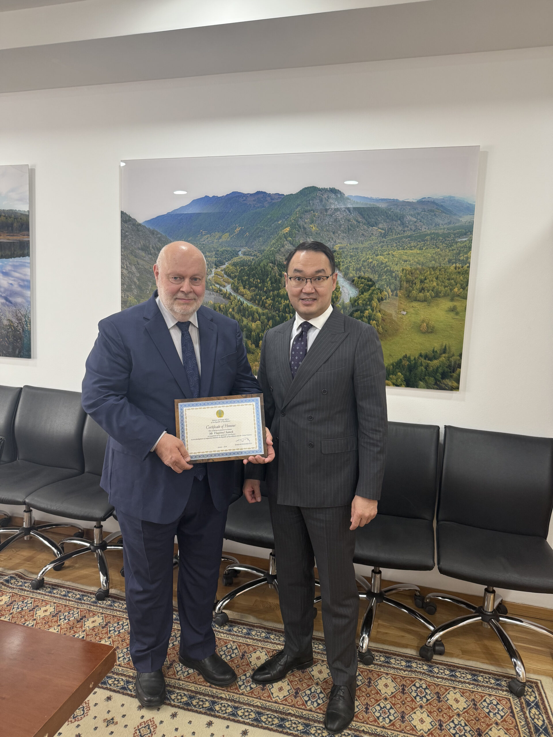 ҚР СІМ-де БҰҰ-ның Жаһандық коммуникациялар департаментінің Қазақстандағы өкілімен кездесу өтті