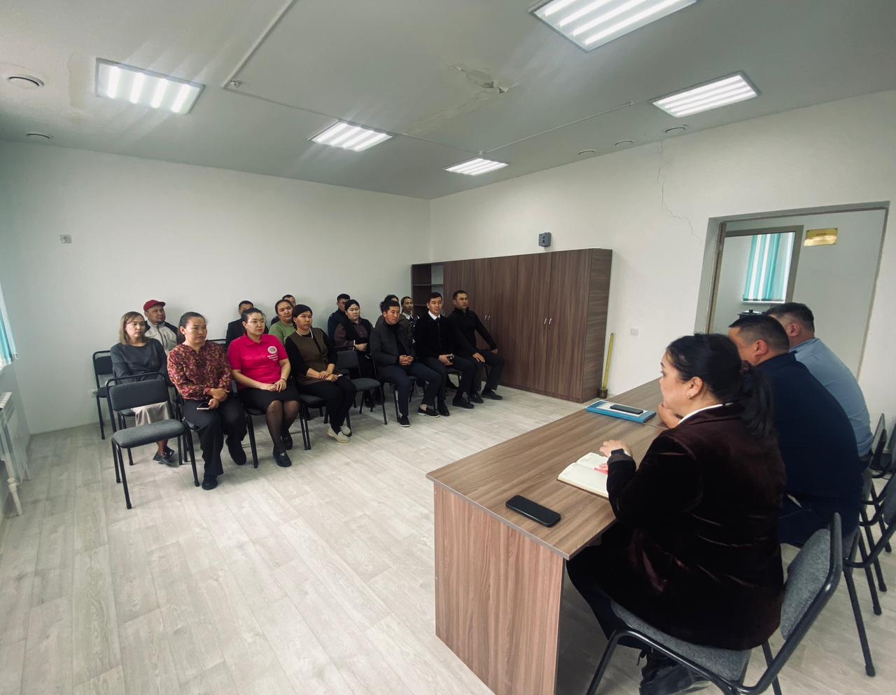 Жаңа полиция қызметкері — Көздібай Алмат Тілеубергенұлы өз қызметіне кірісті.