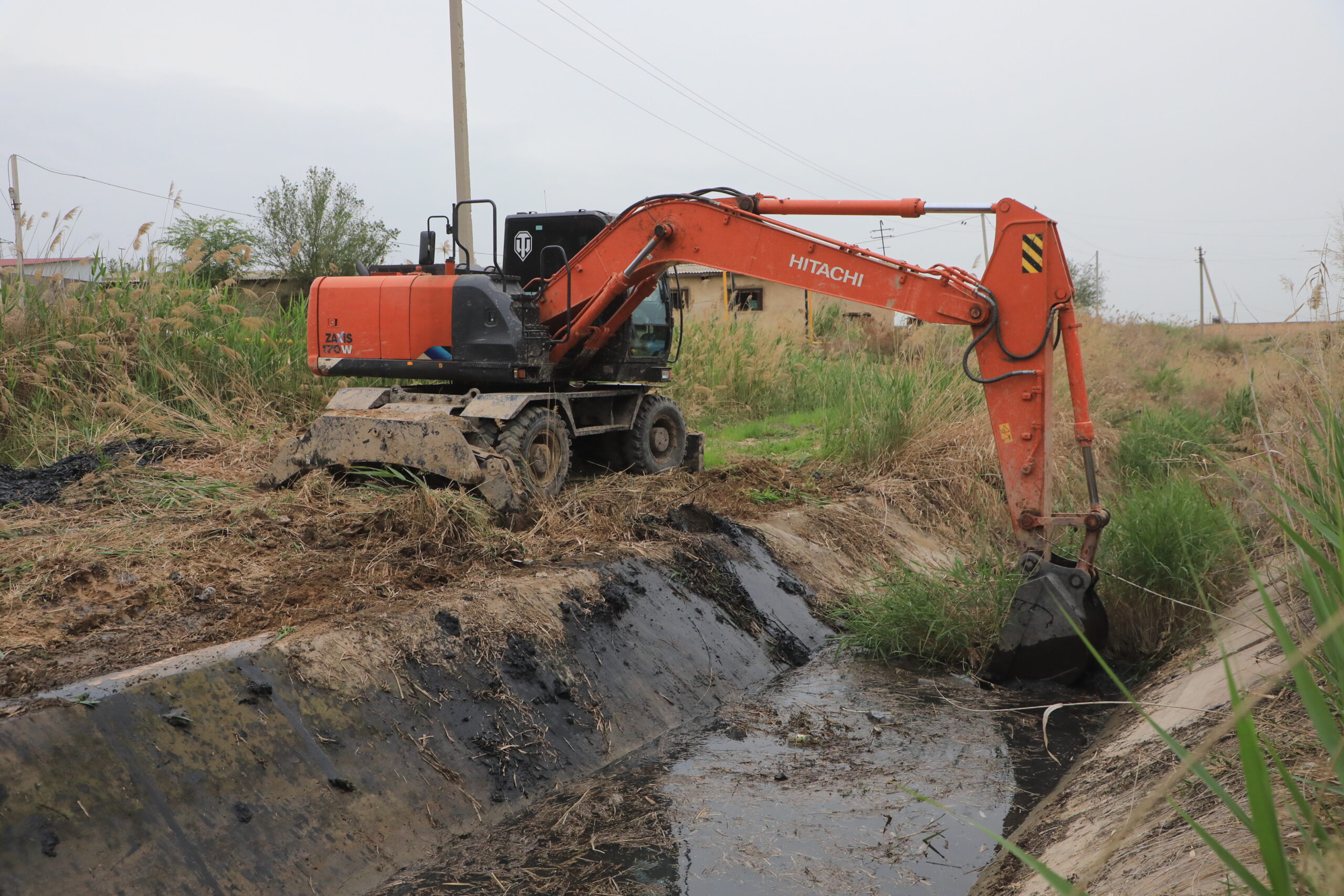 САРЫАҒАШ АУДАНЫНДАҒЫ КАНАЛДАРДЫҢ ЖАҒДАЙЫ ТҰРАҚТЫ БАҚЫЛАУДА