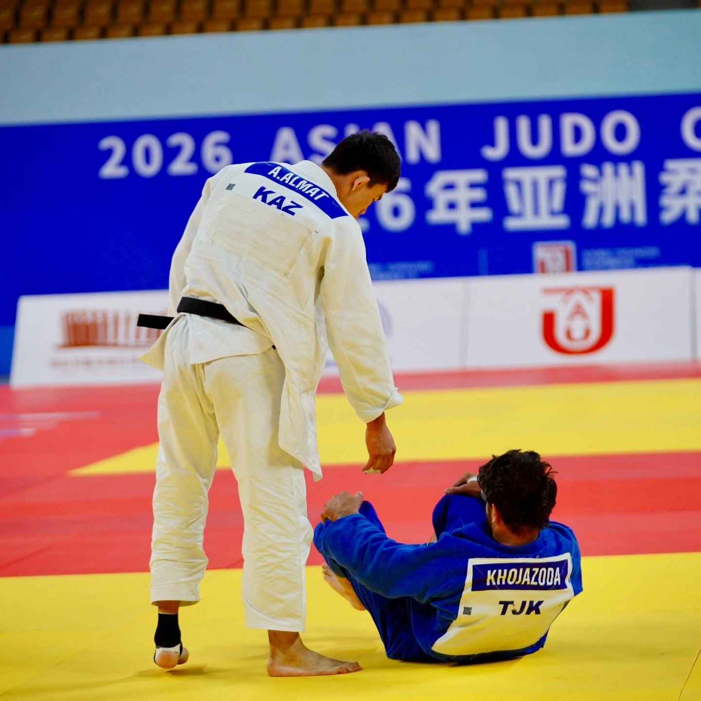 Ақтөбелік спортшы Париж жүлдегерін жеңіп, Азия чемпионы атанды