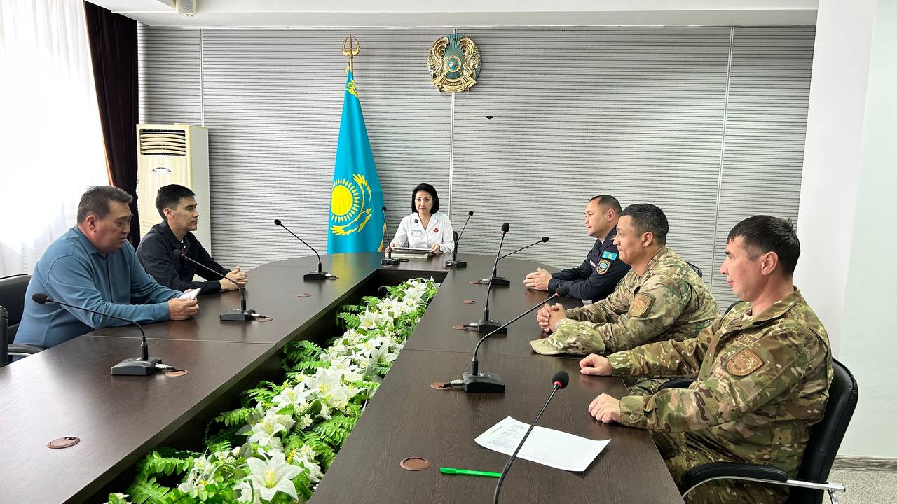 Тараздық құтқарушылар алғыс хаттармен марапатталды