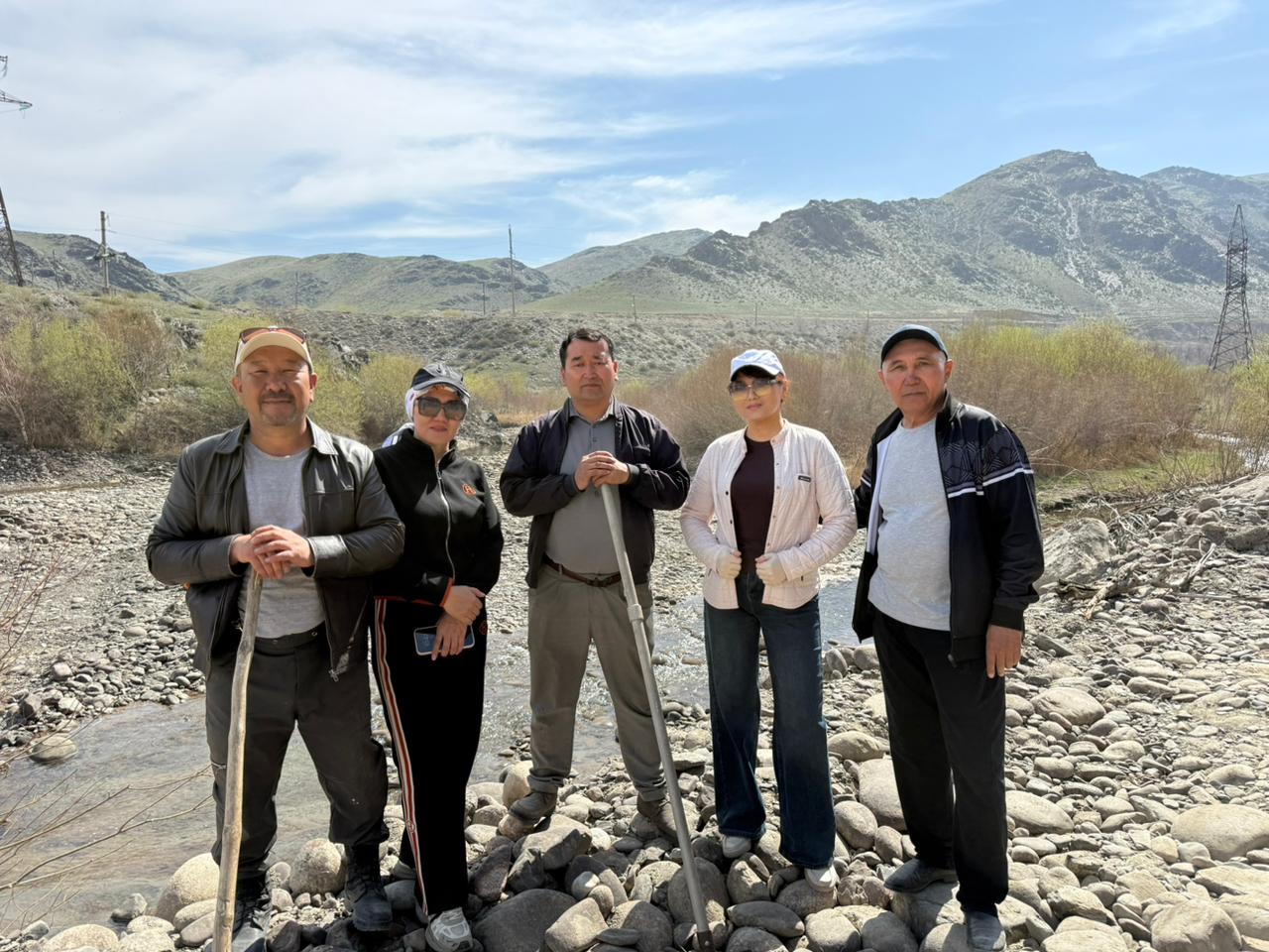 «7 OZEN»: Жетісуда Ақсу өзенінің арнасы тазартылды