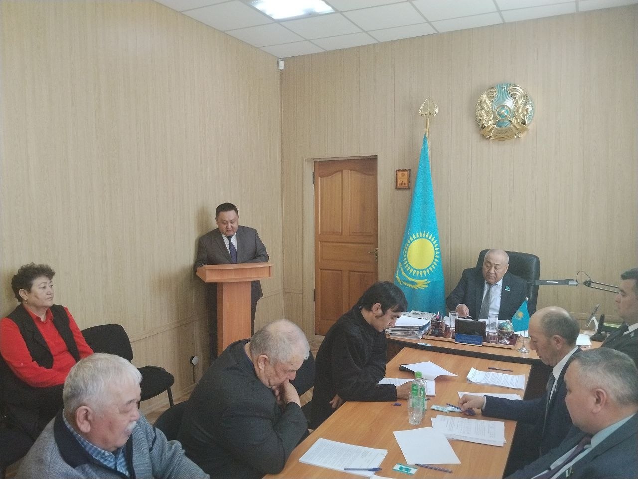 Ауданның бюджеттік саясат және экономикалық даму мәселелері жөніндегі тұрақты комиссиясының отырысы өтті.