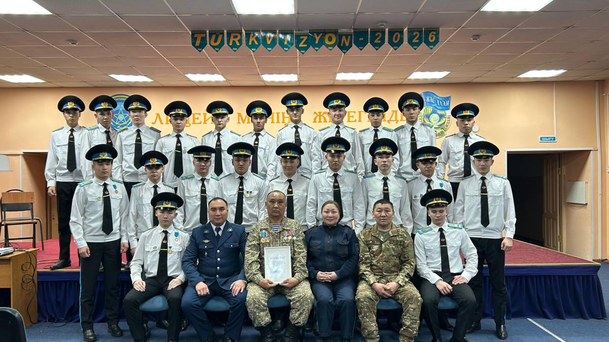 Ауғанстан батырларының құрметіне. Абай облысы бойынша ҚАЖ қызметкерлері жастарға арналған ерлік сабағын өткізді.