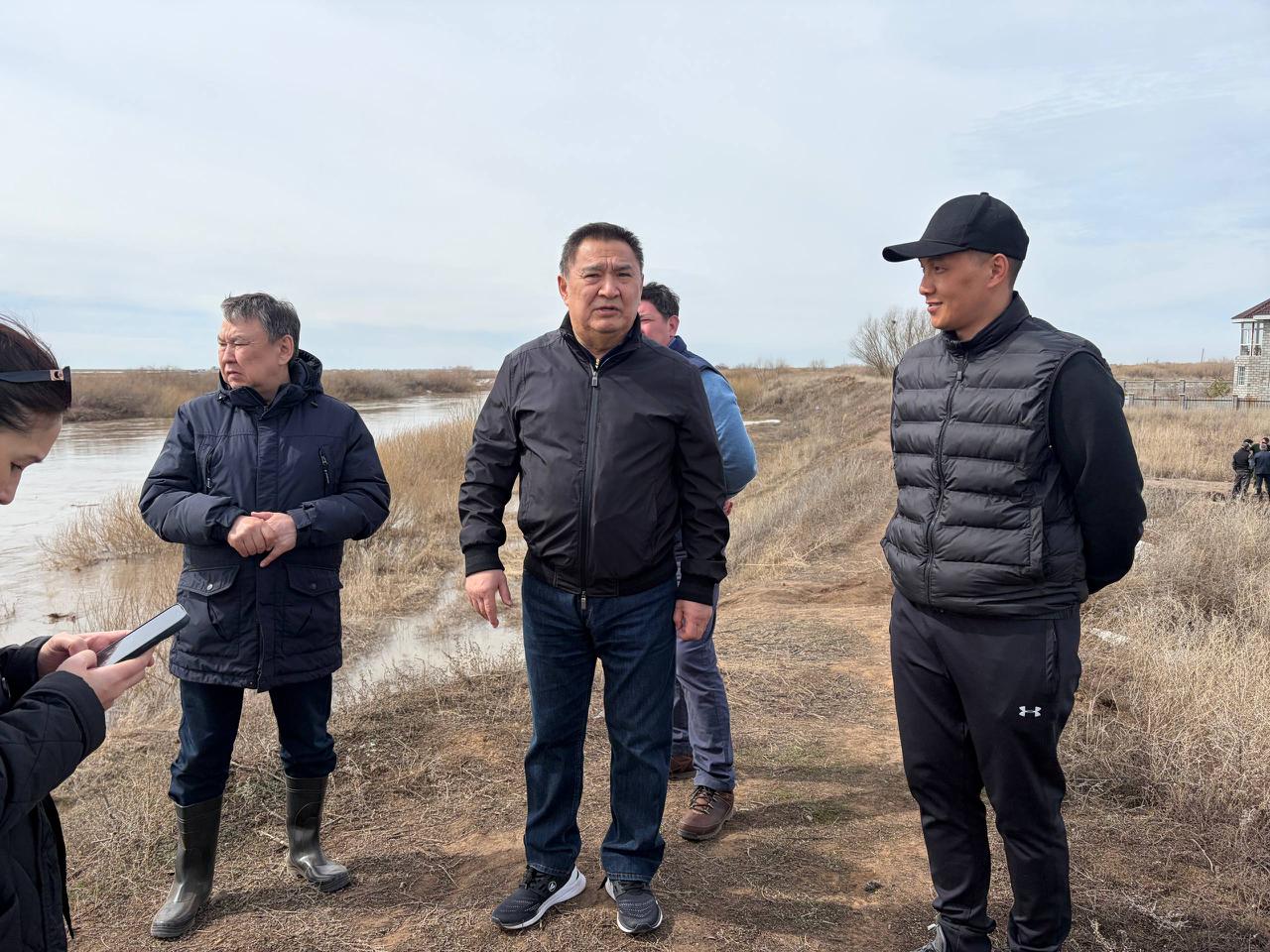 Жібек жолы ауылында су тасқыны суларының қауіпсіз өтуі қамтамасыз етілді