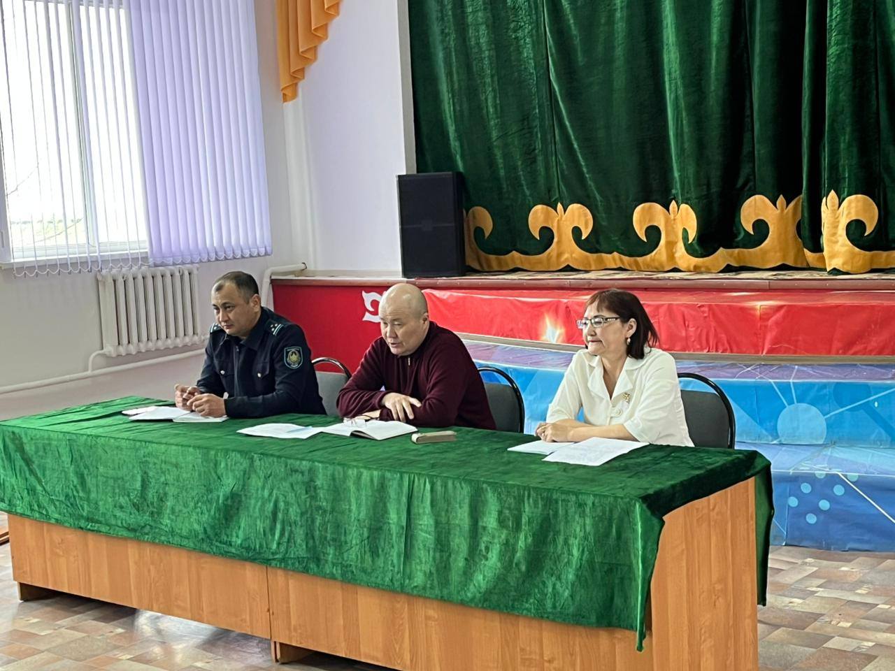 АУЫЛ ХАЛҚЫМЕН КЕЗДЕСУ….