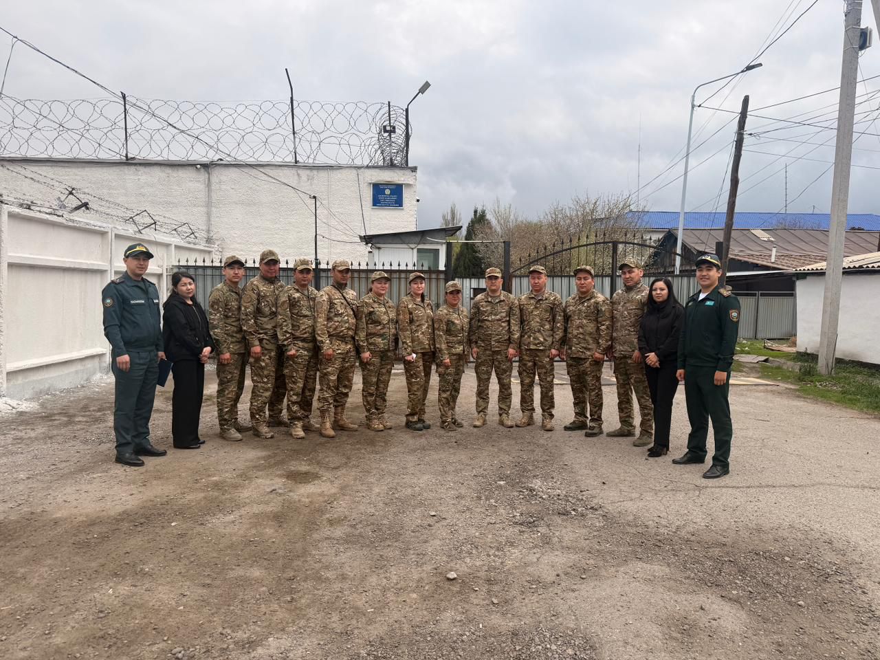 Департамент қызметкерлері уақытша ұстау изоляторына барды