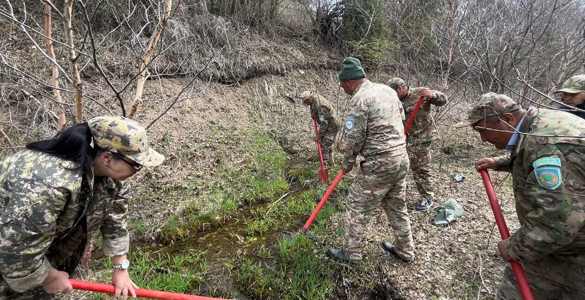 «Мөлдір бұлақ» тазалық акциясы