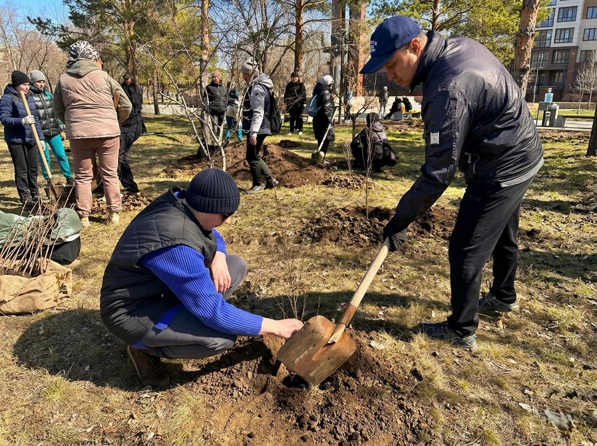 Лисаков қаласының тұрғындары «Таза Қазақстан» экологиялық бастамасын қолдады